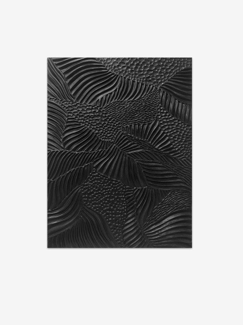 černý strukturální abstraktní obraz