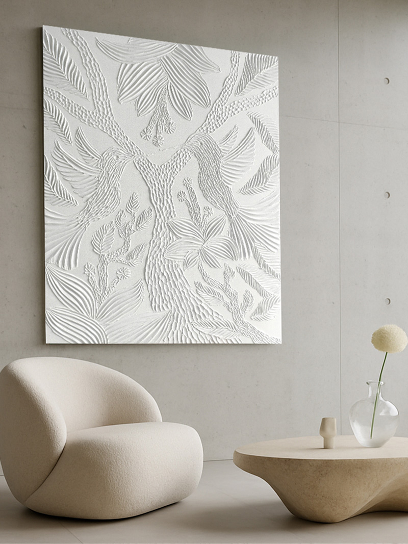 BÍLÝ STRUKTURÁLNÍ OBRAZ