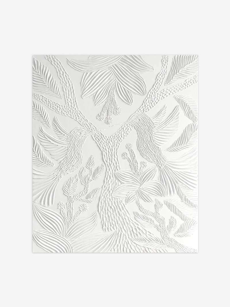 BÍLÝ STRUKTURÁLNÍ OBRAZ