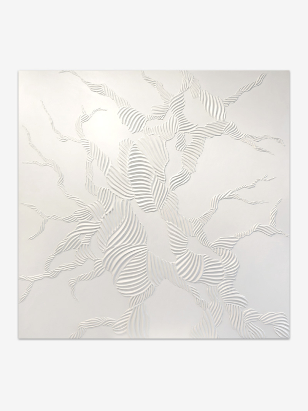 světlý oragnický strukturální obraz, abstrakce, obraz kořeny, krémový obraz