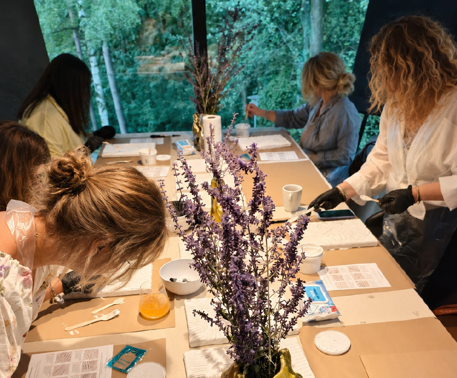 Autorský workshop strukturální malby